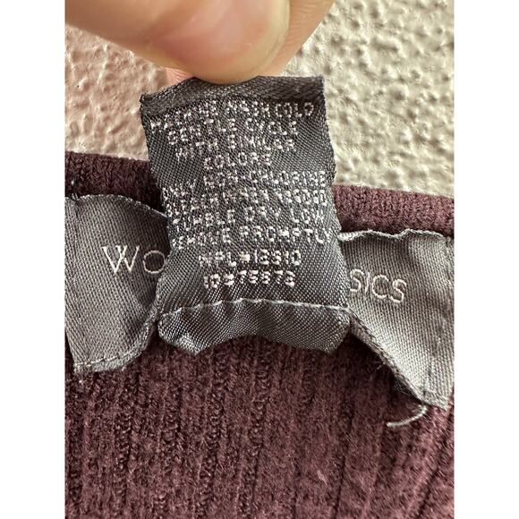 Working Class Designs & Co Womens Sweater Size 18/20 Purple Long Sleeve V-Neck - Picture 6 of 11